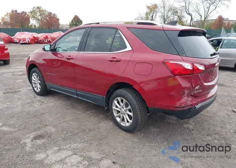 2018 Chevrolet Equinox Lt из США, поврежденный, VIN 3GNAXSEV5JL103636